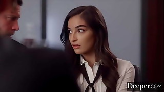 Deeper. Anal loving brunette loves to fuck