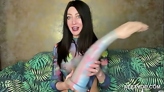 Long hand dildo in HKJ anal hole 31.march.2021