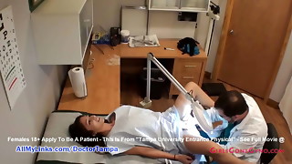 Alexa Rydell'_s College Physical Caught On Hidden Cameras @ GirlsGoneGyno.com! - Tampa University Physical