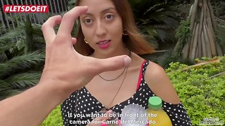 LETSDOEIT - Colombian Teen Picked Up From The Street For Some Fuck