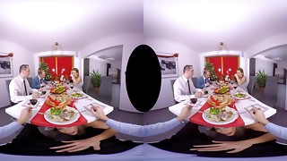 The Christmas Dinner - VR - Milf