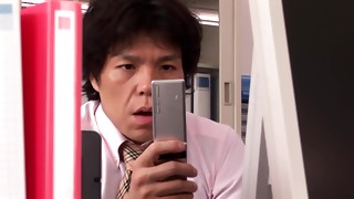 Japanese Cheating Wife Is Caught Blowing Another Dude.
