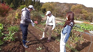 Japanese brunette Babe fucking hard til orgasm