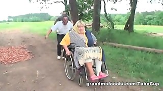 Granny gets forced to sex