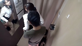 I Asked a Beautiful MILF Sales Clerk in the Fitting Rooms to Help Me Hem My Pants...