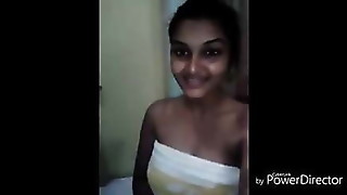 sexy girl recording hot asset for boyfriend