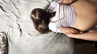HINATA gets fucked in missionary and enjoys it