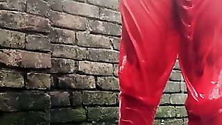 Young Girl Bathing Scene In The Bathroom. Sexy Woman Is Bathing In The Bathroom. Hot Erotic Girl Showing Nude Body