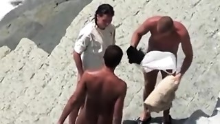 cuckold beach wife dogging pleasure