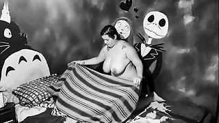 Grabo a mi Hermanastra masturbandose